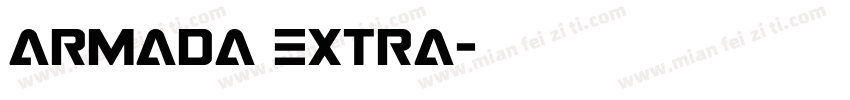 Armada Extra字体转换